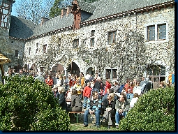 Besuchermassen am Montag